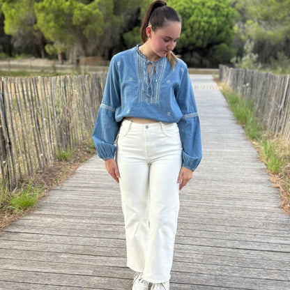 Jeans Tess blanc