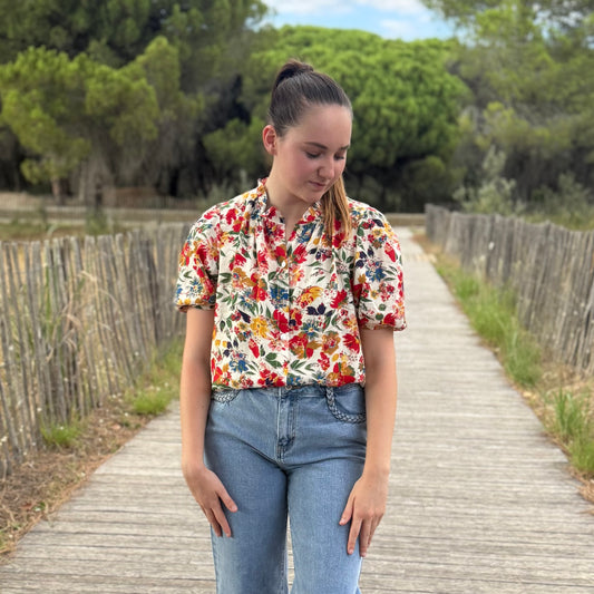 Blouse Nathalie floral