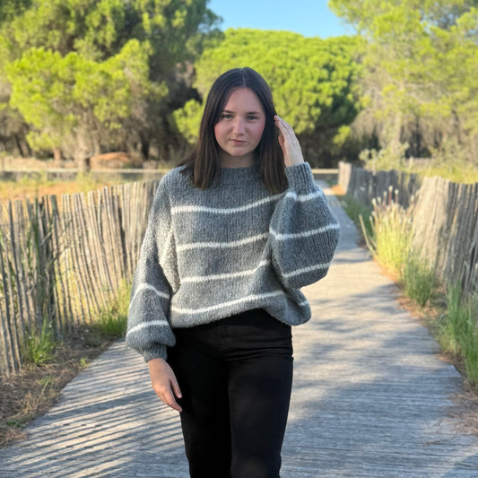 Pull Catherine gris