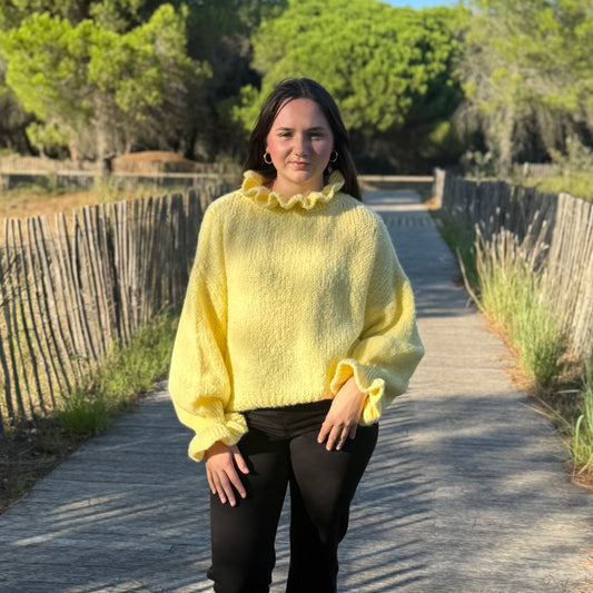 Pull Vaya jaune