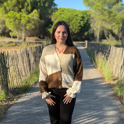 Cardigan Romy chocolat